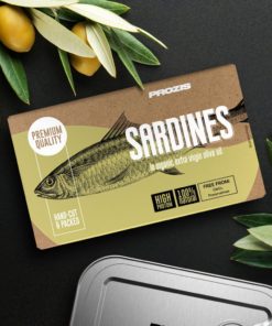 v781414 prozis sardine in olio extra vergine di oliva biologico 120 g newin
