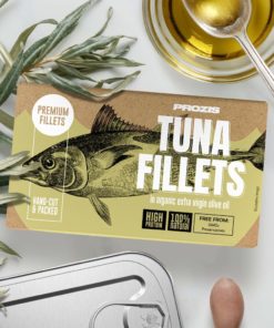 v781221 prozis tuna fillets in organic extra virgin olive oil 120 g newin 1