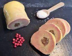 Foie gras semicrudo con fichi