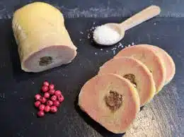 Foie gras mi cuit aa la figue