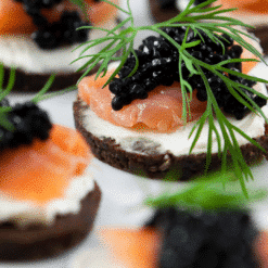 Caviar & sturgeon rillettes