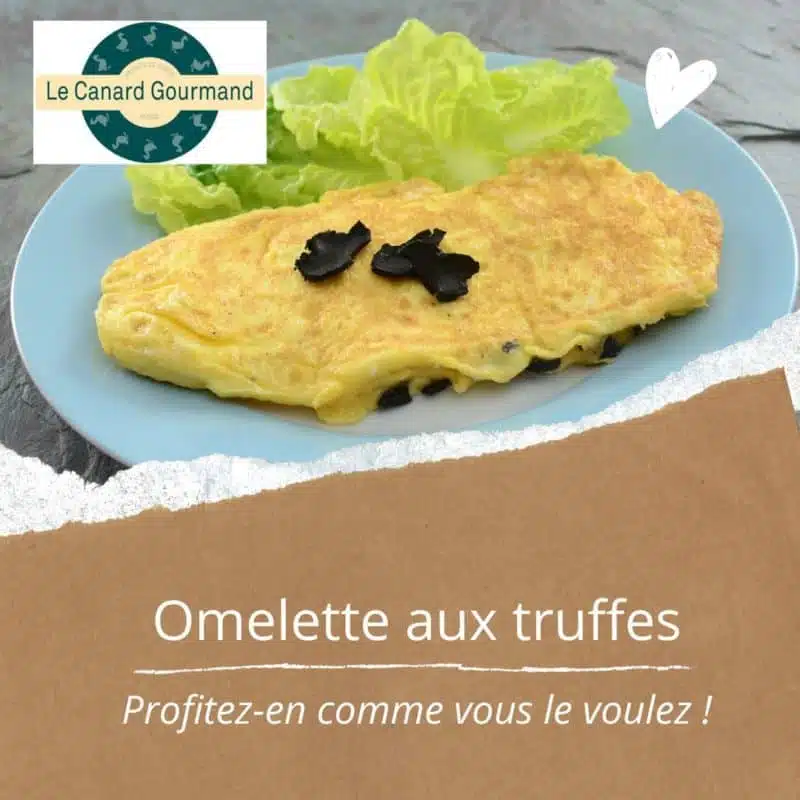 Recette omelette aux truffes